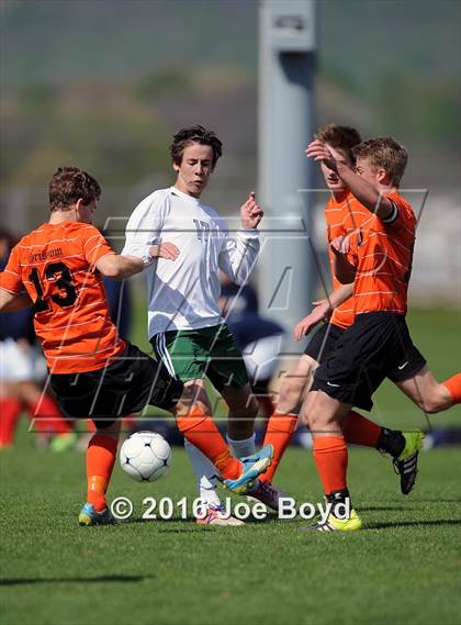 Thumbnail 1 in Independence vs. Grissom (Southern Soccer Challenge Invitational Tournament) photogallery.