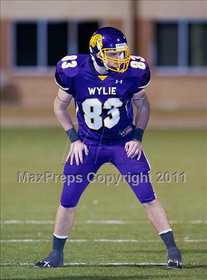 Thumbnail 3 in Wylie vs. Burkburnett (3A Division 1 Region 1 Bi-District) photogallery.