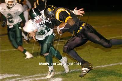 Thumbnail 3 in Manteca @ Rio Linda (Sec. Playoff) photogallery.