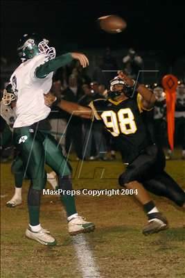 Thumbnail 1 in Manteca @ Rio Linda (Sec. Playoff) photogallery.