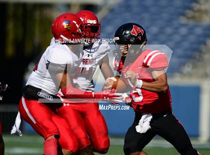 Thumbnail 2 in North Florida Christian vs. Champagnat Catholic (FHSAA 2A Championship) photogallery.