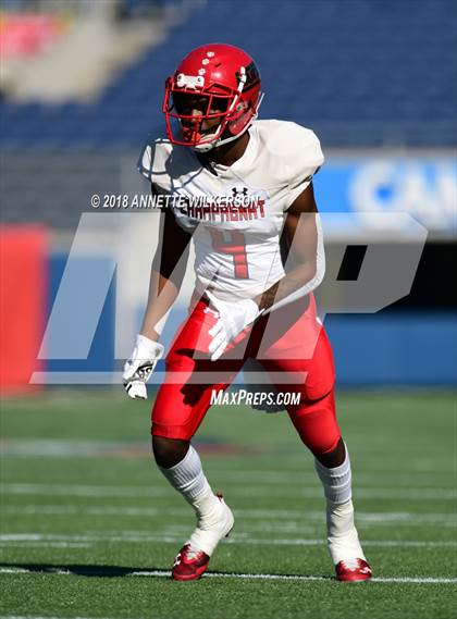 Thumbnail 3 in North Florida Christian vs. Champagnat Catholic (FHSAA 2A Championship) photogallery.