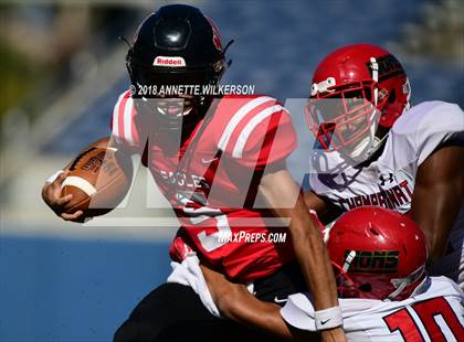 Thumbnail 2 in North Florida Christian vs. Champagnat Catholic (FHSAA 2A Championship) photogallery.