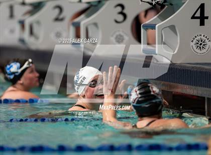 Thumbnail 1 in UIL 4A girls Swimming & Diving Prelims photogallery.