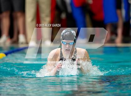 Thumbnail 2 in UIL 4A girls Swimming & Diving Prelims photogallery.