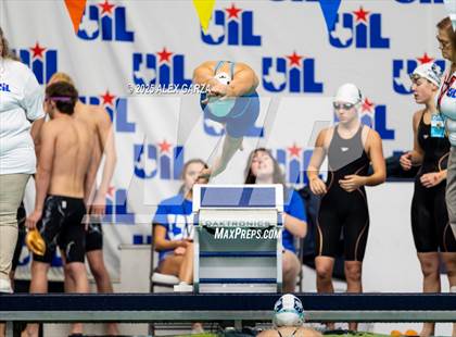 Thumbnail 1 in UIL 4A girls Swimming & Diving Prelims photogallery.