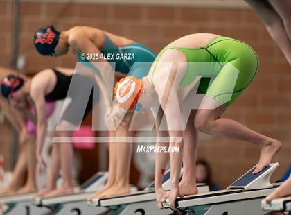 Thumbnail 2 in UIL 4A girls Swimming & Diving Prelims photogallery.
