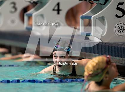 Thumbnail 3 in UIL 4A girls Swimming & Diving Prelims photogallery.