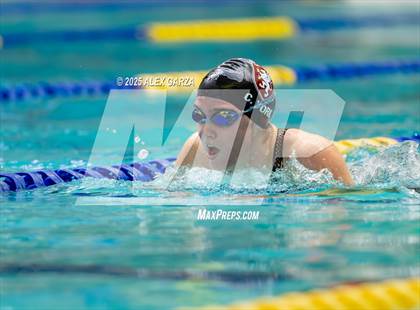Thumbnail 1 in UIL 4A girls Swimming & Diving Prelims photogallery.