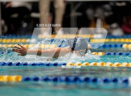 Thumbnail 2 in UIL 4A girls Swimming & Diving Prelims photogallery.