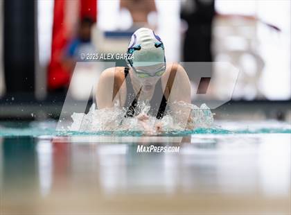 Thumbnail 1 in UIL 4A girls Swimming & Diving Prelims photogallery.