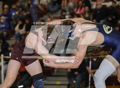 Thumbnail 3 in Section VI Class C/D Championship Wrestling Tournament Finals photogallery.
