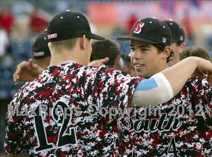 Thumbnail 1 in South Stanly vs. Voyager Academy (NCHSAA 1A State Final) photogallery.