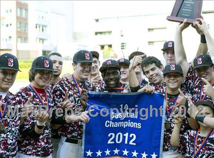 Thumbnail 1 in South Stanly vs. Voyager Academy (NCHSAA 1A State Final) photogallery.