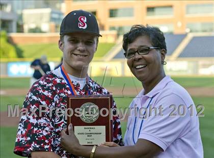 Thumbnail 2 in South Stanly vs. Voyager Academy (NCHSAA 1A State Final) photogallery.