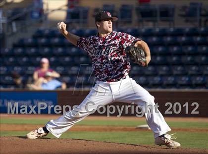 Thumbnail 1 in South Stanly vs. Voyager Academy (NCHSAA 1A State Final) photogallery.