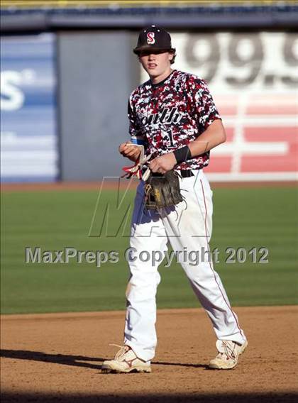 Thumbnail 1 in South Stanly vs. Voyager Academy (NCHSAA 1A State Final) photogallery.