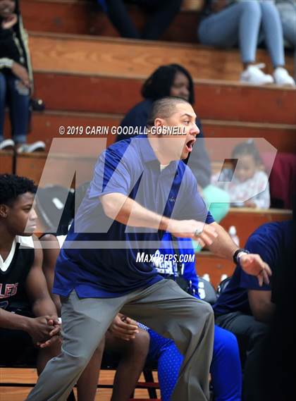 Thumbnail 2 in West Craven vs. New Bern (Craven County Holiday Hoops Tournament) photogallery.
