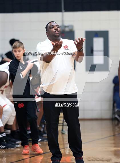 Thumbnail 2 in West Craven vs. New Bern (Craven County Holiday Hoops Tournament) photogallery.