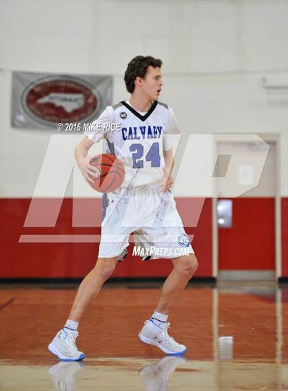 Thumbnail 2 in Hickory Grove Christian vs Calvary Day (WNC Holiday Classic) photogallery.