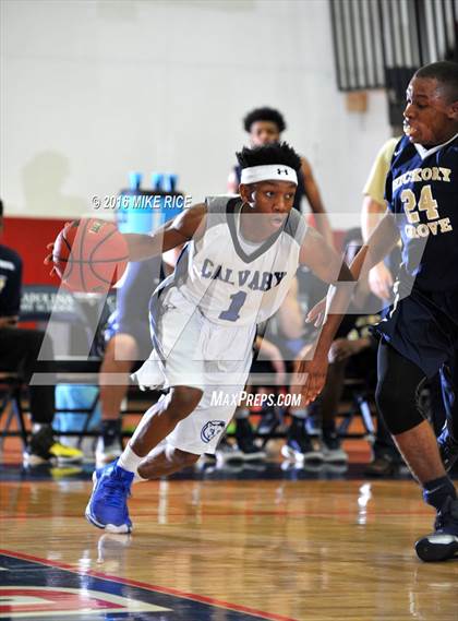 Thumbnail 2 in Hickory Grove Christian vs Calvary Day (WNC Holiday Classic) photogallery.