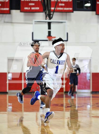 Thumbnail 1 in Hickory Grove Christian vs Calvary Day (WNC Holiday Classic) photogallery.