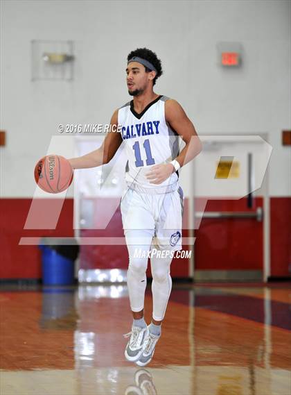 Thumbnail 3 in Hickory Grove Christian vs Calvary Day (WNC Holiday Classic) photogallery.