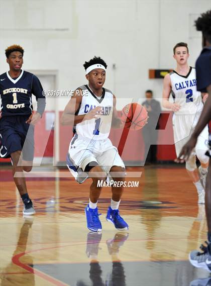Thumbnail 2 in Hickory Grove Christian vs Calvary Day (WNC Holiday Classic) photogallery.