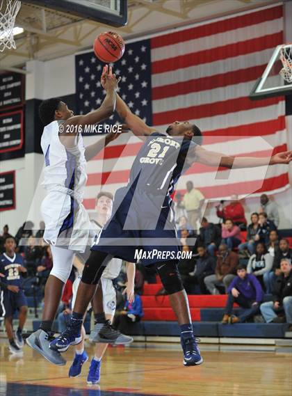 Thumbnail 1 in Hickory Grove Christian vs Calvary Day (WNC Holiday Classic) photogallery.