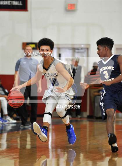 Thumbnail 1 in Hickory Grove Christian vs Calvary Day (WNC Holiday Classic) photogallery.