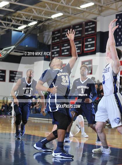 Thumbnail 3 in Hickory Grove Christian vs Calvary Day (WNC Holiday Classic) photogallery.