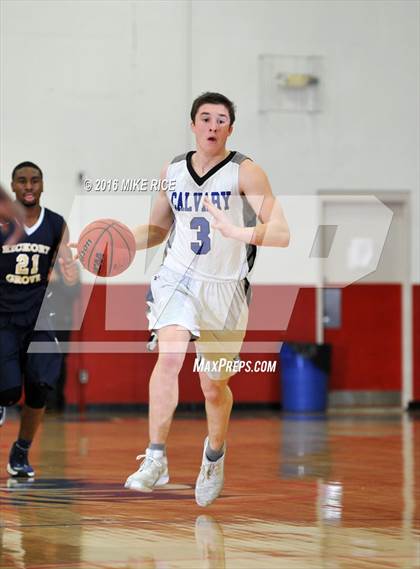 Thumbnail 1 in Hickory Grove Christian vs Calvary Day (WNC Holiday Classic) photogallery.