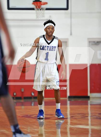 Thumbnail 3 in Hickory Grove Christian vs Calvary Day (WNC Holiday Classic) photogallery.