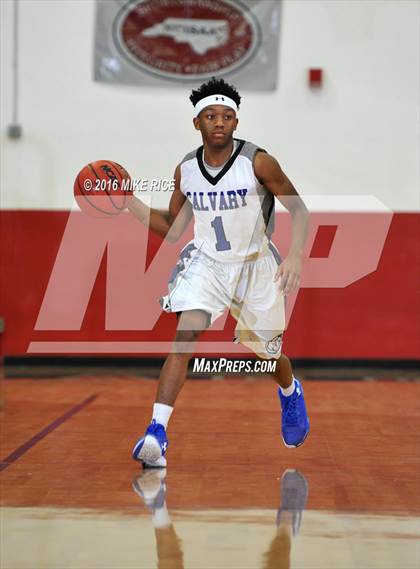 Thumbnail 2 in Hickory Grove Christian vs Calvary Day (WNC Holiday Classic) photogallery.