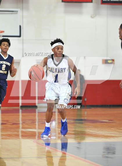 Thumbnail 2 in Hickory Grove Christian vs Calvary Day (WNC Holiday Classic) photogallery.