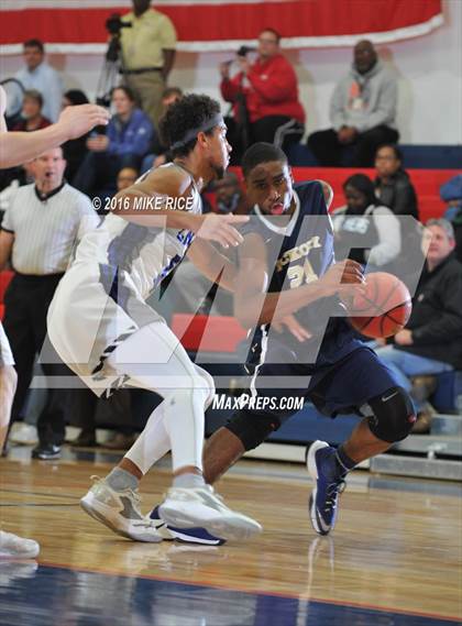 Thumbnail 2 in Hickory Grove Christian vs Calvary Day (WNC Holiday Classic) photogallery.