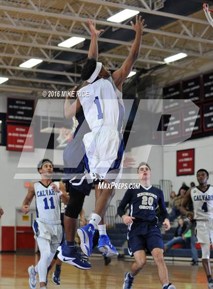 Thumbnail 2 in Hickory Grove Christian vs Calvary Day (WNC Holiday Classic) photogallery.