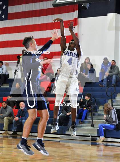 Thumbnail 2 in Hickory Grove Christian vs Calvary Day (WNC Holiday Classic) photogallery.