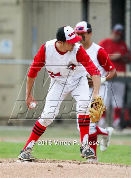Thumbnail 1 in Lompoc @ Village Christian (CIF SS Playoffs) photogallery.