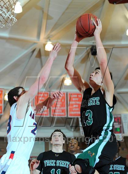 Thumbnail 2 in Manhattan vs. Lawrence Free State (McPherson Invitational) photogallery.