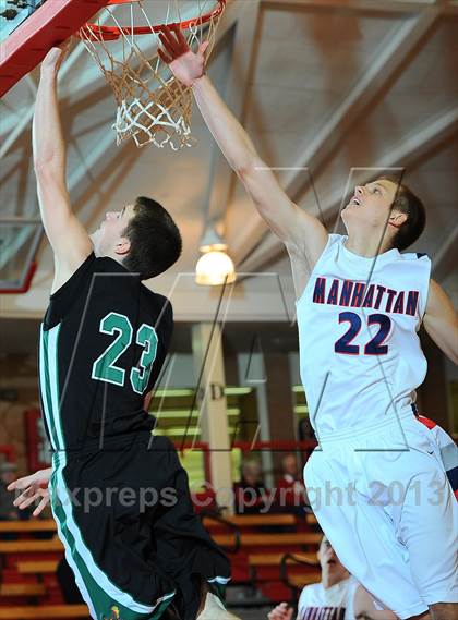 Thumbnail 3 in Manhattan vs. Lawrence Free State (McPherson Invitational) photogallery.