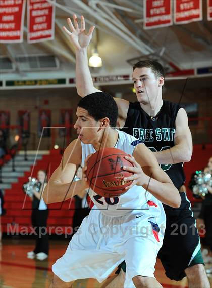Thumbnail 2 in Manhattan vs. Lawrence Free State (McPherson Invitational) photogallery.