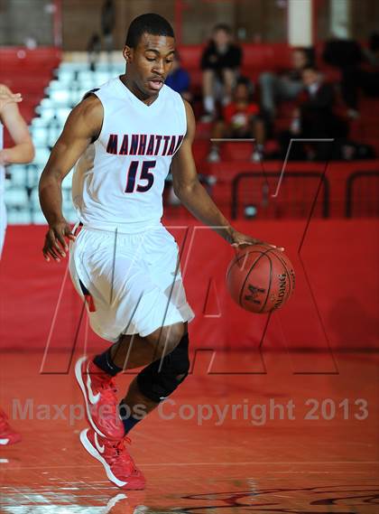 Thumbnail 1 in Manhattan vs. Lawrence Free State (McPherson Invitational) photogallery.