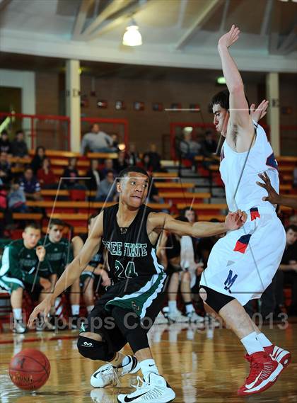 Thumbnail 1 in Manhattan vs. Lawrence Free State (McPherson Invitational) photogallery.