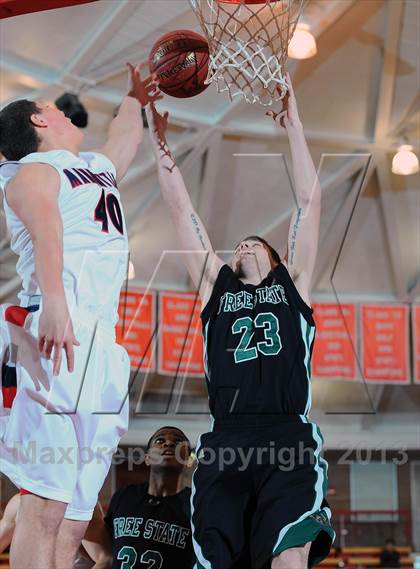 Thumbnail 1 in Manhattan vs. Lawrence Free State (McPherson Invitational) photogallery.