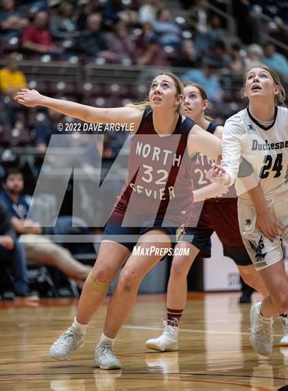 Thumbnail 3 in Duchesne vs. North Sevier (UHSAA 2A Tournament) photogallery.