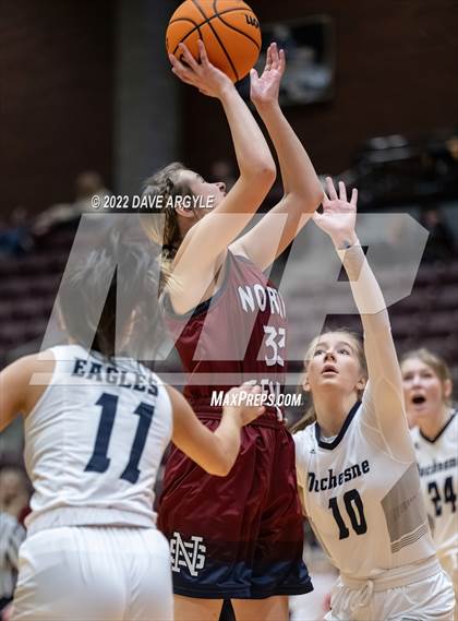 Thumbnail 1 in Duchesne vs. North Sevier (UHSAA 2A Tournament) photogallery.