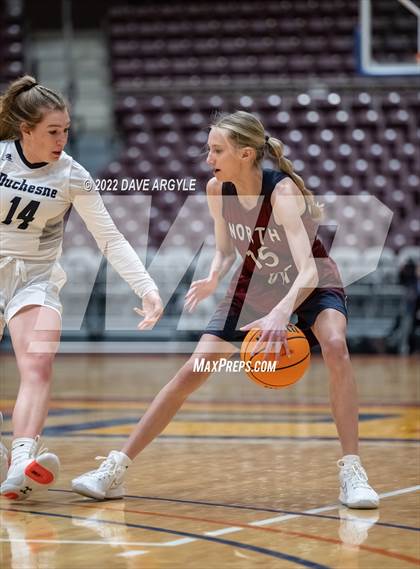 Thumbnail 3 in Duchesne vs. North Sevier (UHSAA 2A Tournament) photogallery.