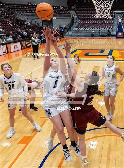 Thumbnail 2 in Duchesne vs. North Sevier (UHSAA 2A Tournament) photogallery.