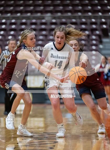 Thumbnail 2 in Duchesne vs. North Sevier (UHSAA 2A Tournament) photogallery.